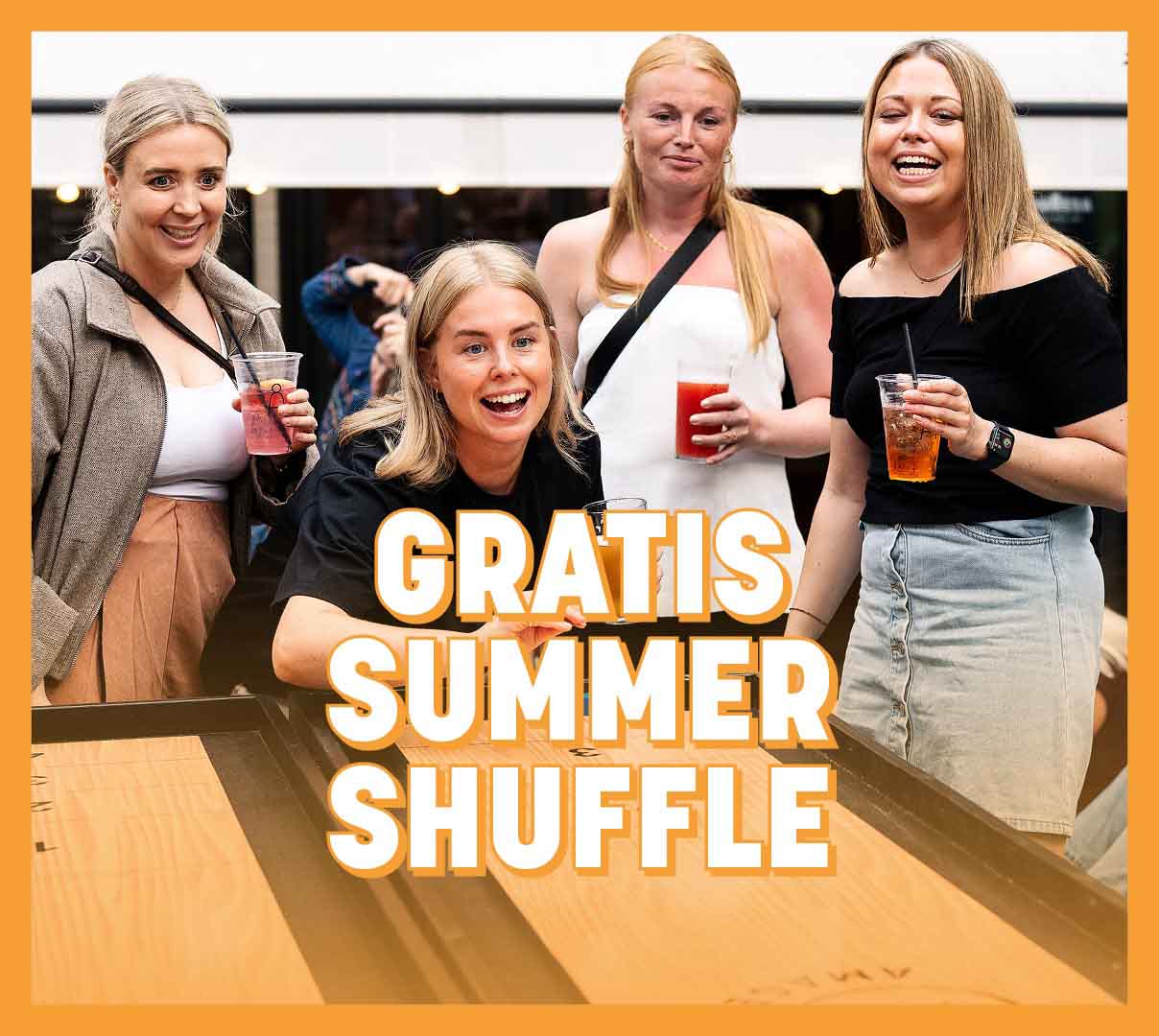 SUMMER SHUFFLE I GÅRDHAVEN